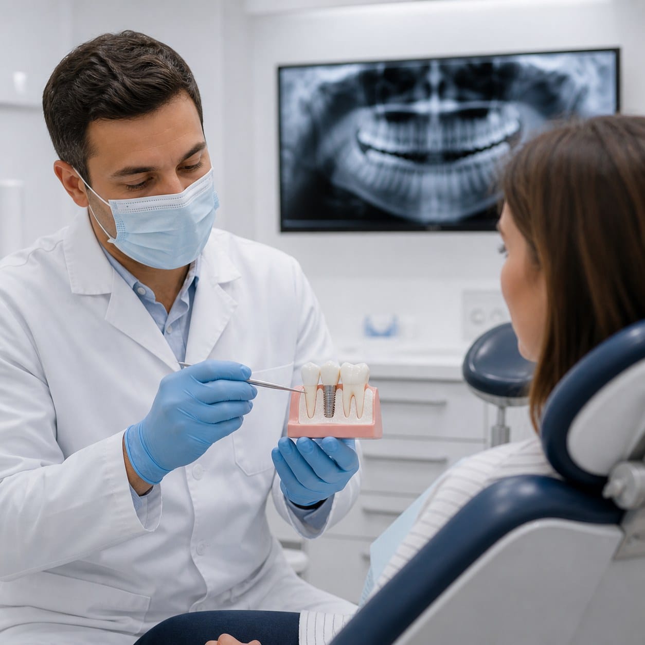 Dantų implantacija